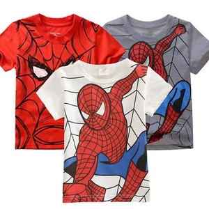 Spiderman T-Shirts Kinder Jungen Mädchen Kurzarm Sommer Druck T-Shirt Tee Neu. - Bild 1 von 11