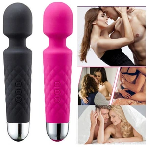 Massaggiatore Portatile Magico Vibratore Bacchetta Massaggio Vibrante Massaggiatori Personali Donna - Foto 1 di 26