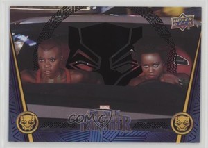 2018 Upper Deck Marvel Black Panther Black 37/149 In Pursuit #39 p1l