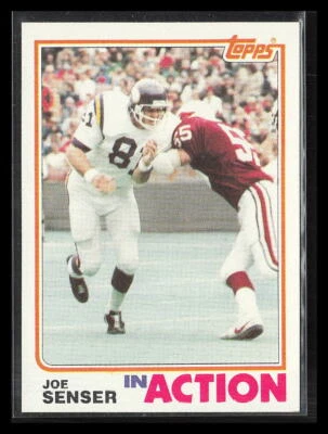 Joe Senser 1982 Topps #399 明尼苏达维京人 — 第 1/2 张图片