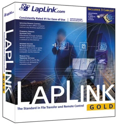 LAPLINK GOLD US LapLink Gold  Host/Remote For File Transfer / Remote Serial NEW - Image 1 of 4