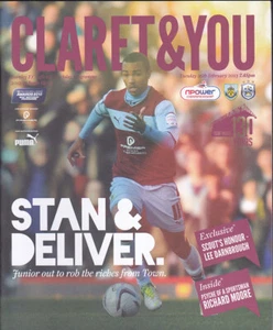 2012/13 BURNLEY V HUDDERSFIELD TOWN 26-02-2013 CHAMPIONSHIP - Picture 1 of 1