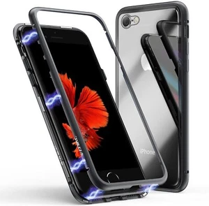 COQUE 360 AIMANT MAGNETIQUE AVANT ARRIERE IPHONE 6 6S 7 8 X XS XR 11 12 PRO MAX - Photo 1/12