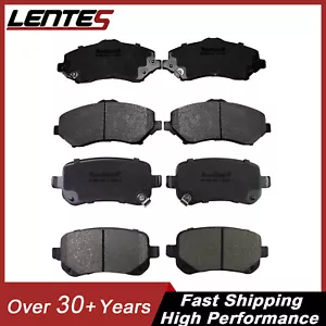 Front and Rear Ceramic Brake Pads for Town Country Grand Caravan Journey Routan - Picture 1 of 7