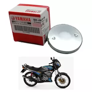 Original Yamaha RXZ135 tapa del tanque de combustible 1DY-F4610-00 NUEVO - Imagen 1 de 5