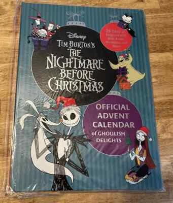New Sealed The Nightmare Before Christmas: Official Advent Calendar: Ghoulish De - Image 1 of 3