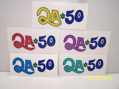 ¡Calcomanías de guardabarros trasero Honda QA50!!! Foto 1 de 4