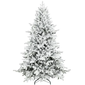Künstlicher Weihnachtsbaum 6 Fuß mit 1182 Zweigen Faltbar Metallständer Weihnachtsbaum - Bild 1 von 9