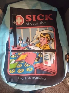 Funny Backpack 18" X 15" - Picture 1 of 2