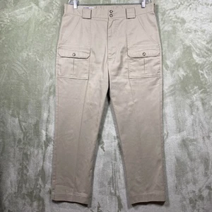 Tilley Endurables Cargo Pants Mens 36x30 Beige Lightweight Safari Hiking Vintage - Picture 1 of 14