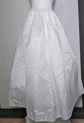 Falda interior vintage de 5 capas ajustada cintura crinolina sin aro para vestido de novia   Foto 1 de 4