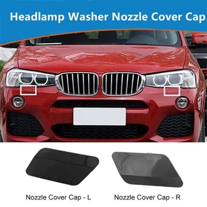 Headlight Headlamp Washer Nozzle Cover Cap 51118064137 For BMW X3 X4 F25 2014-17 - Picture 1 of 5