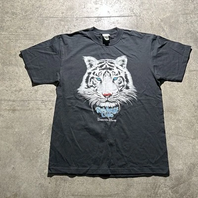 Camisa Tigre Blanca Disney Finales 90 Principios 2000 Rainforest Café Para Hombre Talla L Negra Foto 1 de 4