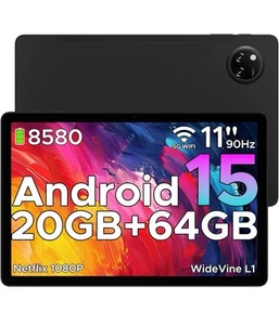 DOOGEE Tab A9+ 11” Tablet Android 15, 20+64GB, 8580mAh, 90Hz, WiFi5 - Bild 1 von 8