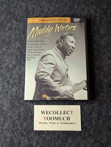 Muddy Waters Guitar Lessons 2002 DVD Hal Leonard Studios 7 Tracks * - Imagen 1 de 4