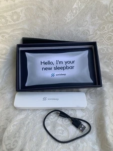 Dusker Sonisleep Sleepbar V1.0 Under Pillow Speaker Bluetooth 5.0 Original Box - Picture 1 of 12