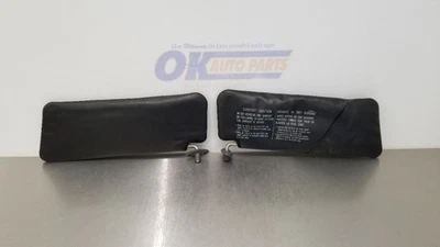 83 MAZDA RX-7 SUN VISOR SET PAIR BLACK - Image 1 of 4