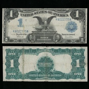 SC 1899 $1 Silver Certificate Fr.235 Black Eagle (775A) - Picture 1 of 4
