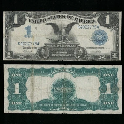 SC 1899 $1 Silver Certificate Fr.235 Black Eagle (775A) - Image 1 of 4