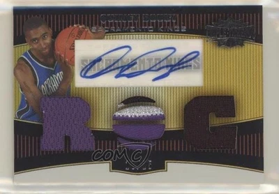 2006-07 Topps Triple Threads Gold /25 Quincy Douby #129 Rookie Auto RC - Image 1 of 2