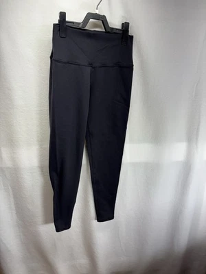 Leggings Alo Yoga Airlift para mujer talla pequeña cintura alta negros pierna 7/8 Foto 1 de 4