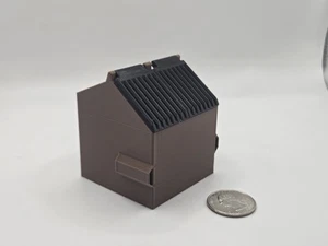 Contenedor de basura escala 1/34 de 8 yardas en marrón - Imagen 1 de 5