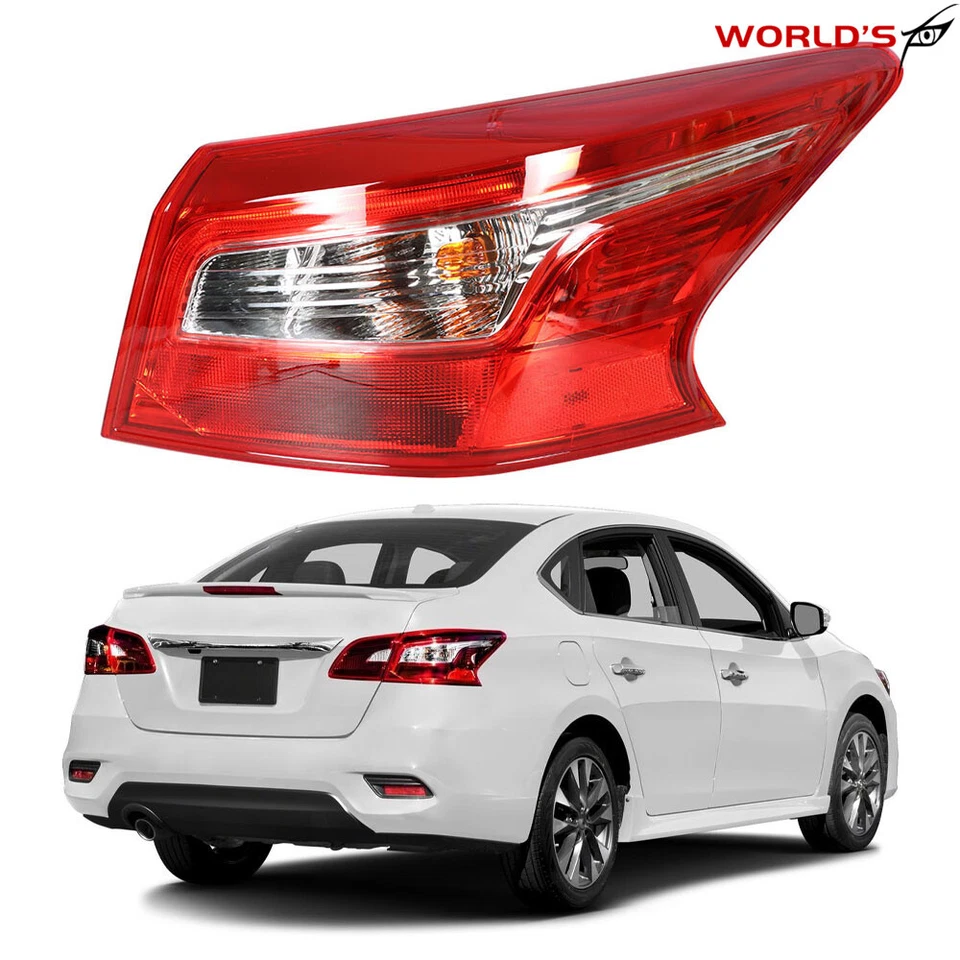 Luz trasera exterior luces freno pasajero lado derecho Nissan Sentra 2016-2018 Foto 1 de 4