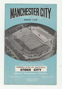 Manchester City v Stoke City 1963/64 League Cup Semi Final 2nd Leg - Picture 1 of 1