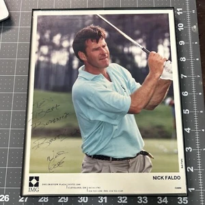Nick Faldo Signed/Autographed 8x10 Photo PGA No Coa - Picture 1 of 3