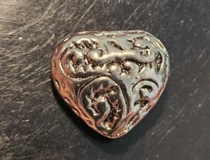 Watch Us Metal Charm Pinback in pack attracts the masses - Picture 1 of 3