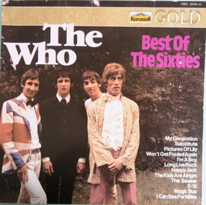 The Who Best Of The Sixties German pressing 12'' vinyl Lp 1979 rare rock - Picture 1 of 4