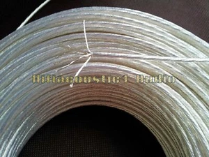 hifi OCC Silver Wire 2.8mm DIY Speaker Power audio hookup Cable - Picture 1 of 1