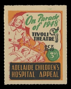 AUSTRALIA, 1948, ADELAIDE CHILDREN'S HOSPITAL - TIVOLI THEATER - Picture 1 of 2
