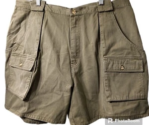  Herren Denim Cargo Pocket Shorts Gr. 40 Army Green Shorts American Outpost  - Bild 1 von 9