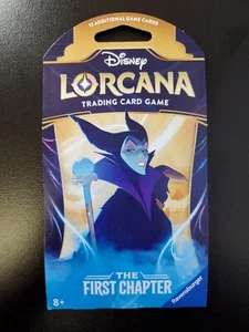 2023 Disney LORCANA- The First Chapter (Maleficent Sleeved Booster Pack 12-Cards - Picture 1 of 2