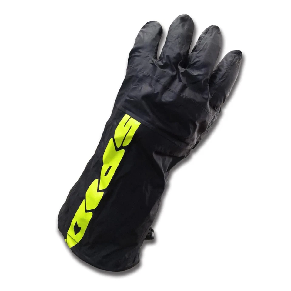 Waterproof Spidi Overgloves with breathable H2Out membrane Yellow - Image 1 of 1