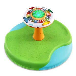 Letter Go Round Educational Toy with Music Lights for Ages 1.5 to 5 Years - Picture 1 of 8