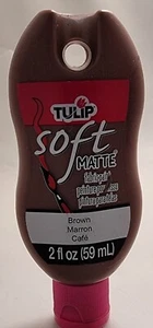 TULIPANO VERNICE MORBIDA MARRONE OPACO PER TESSUTI 59ml - Foto 1 di 2