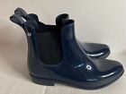 Michael Kors Women’s Blue Rubber Rain Boots Size 10
