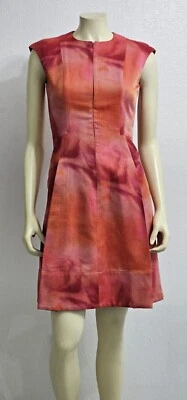 A-K-R-I-S PUNTO Women dress size 4 orange blend GORGEOUS and UNIQUE - Image 1 of 4