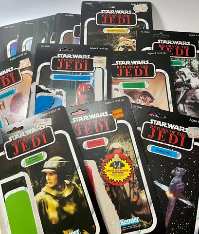 YOU CHOOSE Star Wars Kenner Original CARDBACKS ROTJ Return of the Jedi 1983 Cover