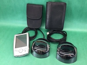 Dell Axim X5 PDA Windows Mobile Pocket PC & 2 Docks & 2 Cases - Photo 1 sur 15