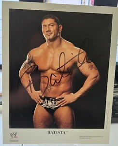 Batista OG Promo handsigniertes 8x10 Foto JSA Cert. - Bild 1 von 2
