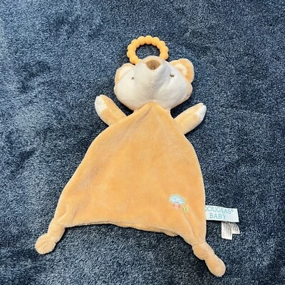 DOUGLAS BABY Tímido Pequeño Zorro Peluche Lovey Mordedor Juguete / MANTA DE SEGURIDAD Anudada Foto 1 de 4