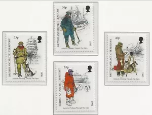 BRITISH ANTARCTIC TERRITORY (BAT) Sc 259-62 NH SET OF 1998 - CLOTHING - (AO23) - Picture 1 of 1
