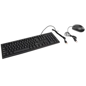 CMK858 USB Keyboard And Mouse Set 104 Keys Computer Keyboard 1600DPI Mouse For - Picture 1 of 24
