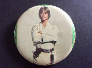 Star Wars Luke Skywalker Pinback Pin Button Vintage 1980s 2" - Imagen 1 de 2