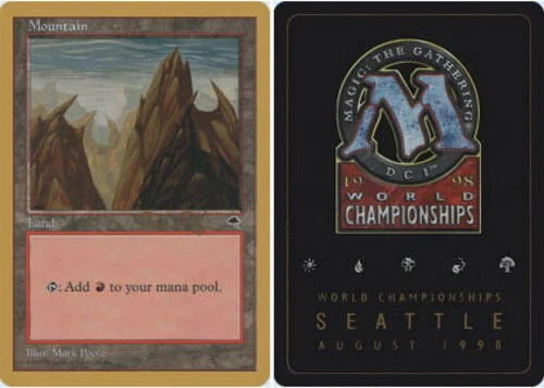 Mountain - Tempest Parted - Ben Rubin - 1998 ~ Lightly Played World Championship - Image 1 of 1