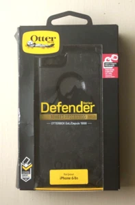 OTTERBOX Defender Case Model # 77-54986 - Fitted Case for iPhone 6/6s - Black - Zdjęcie 1 z 7