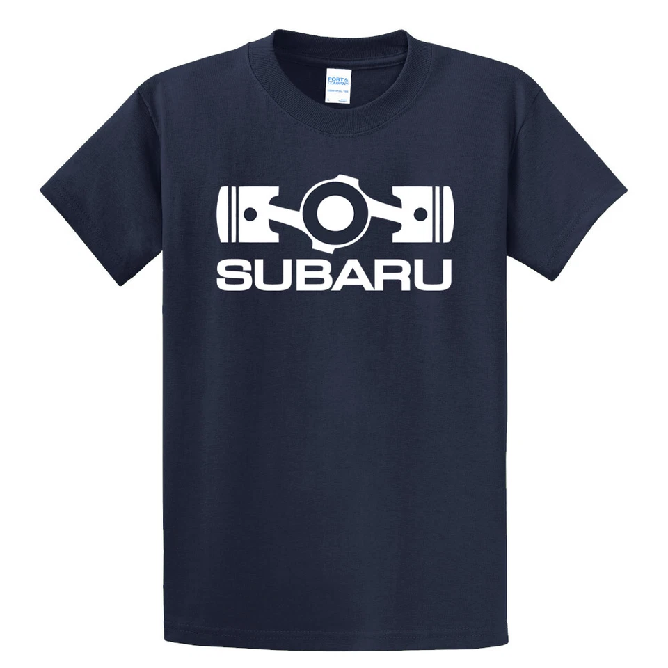 Camiseta básica Subaru Impreza Sti WRX Forester Outback NUEVA Racing Navy Foto 1 de 1
